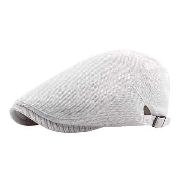 Casquette Plate en Coton - Albâtre 1