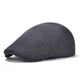 Casquette Plate en Coton - Ardoisie