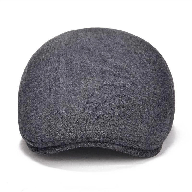 Casquette Plate en Coton - Ardoisie 2