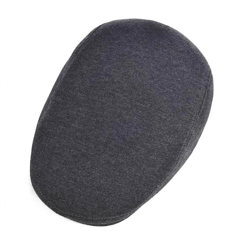 Casquette Plate en Coton - Ardoisie 6