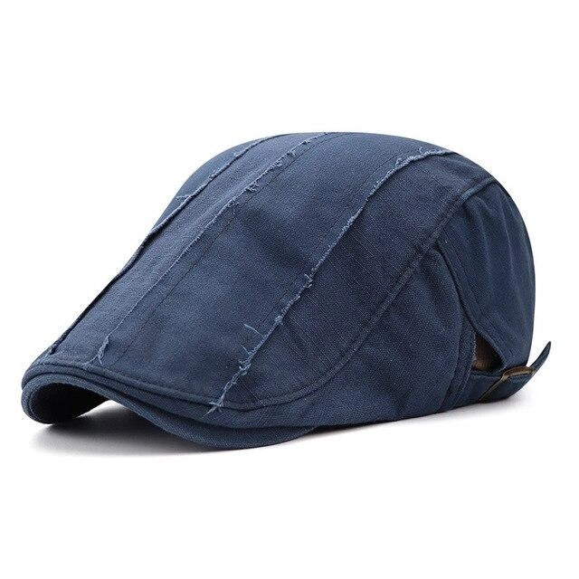 Casquette Plate en Coton - Azurpatch 1