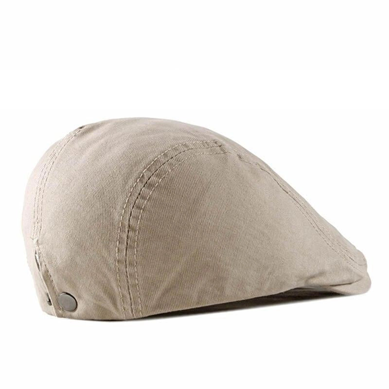 Casquette Plate en Coton Beige - Sablet 2