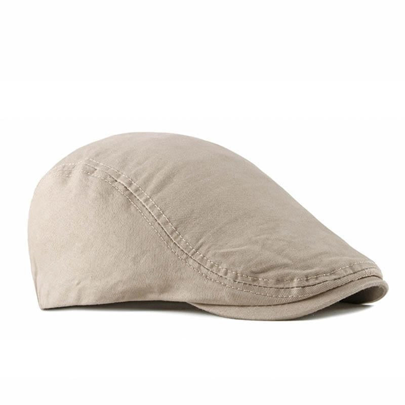 Casquette Plate en Coton Beige - Sablet 3