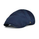 Casquette Plate en Coton Bleu - Azurin