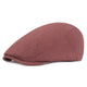 Casquette Plate en Coton - Brique
