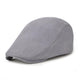 Casquette Plate en Coton - Brouillard
