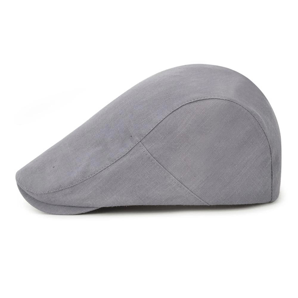 Casquette Plate en Coton - Brouillard 2