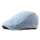 Casquette Plate en Coton - Céruléen