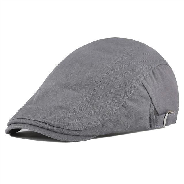 Casquette Plate en Coton Chiné - Dinglebay 1
