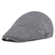 Casquette Plate en Coton Chiné - Dinglebay