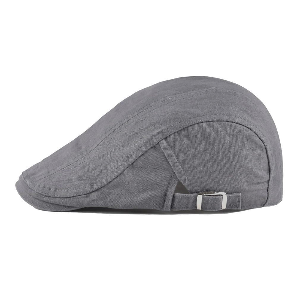 Casquette Plate en Coton Chiné - Dinglebay 3