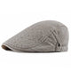 Casquette Plate en Coton - Clairgris
