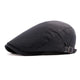 Casquette Plate en Coton - Étain