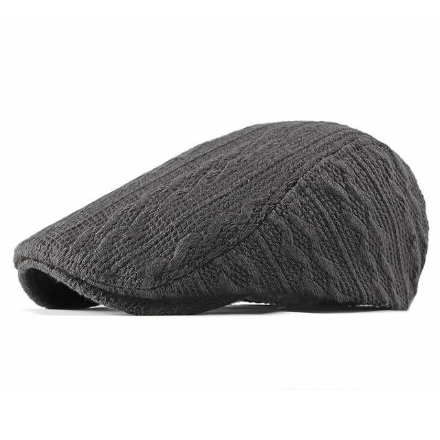 Casquette Plate en Coton - Graphite 1