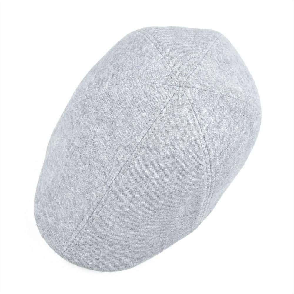 Casquette Plate en Coton Gris Clair - Brumelin 6