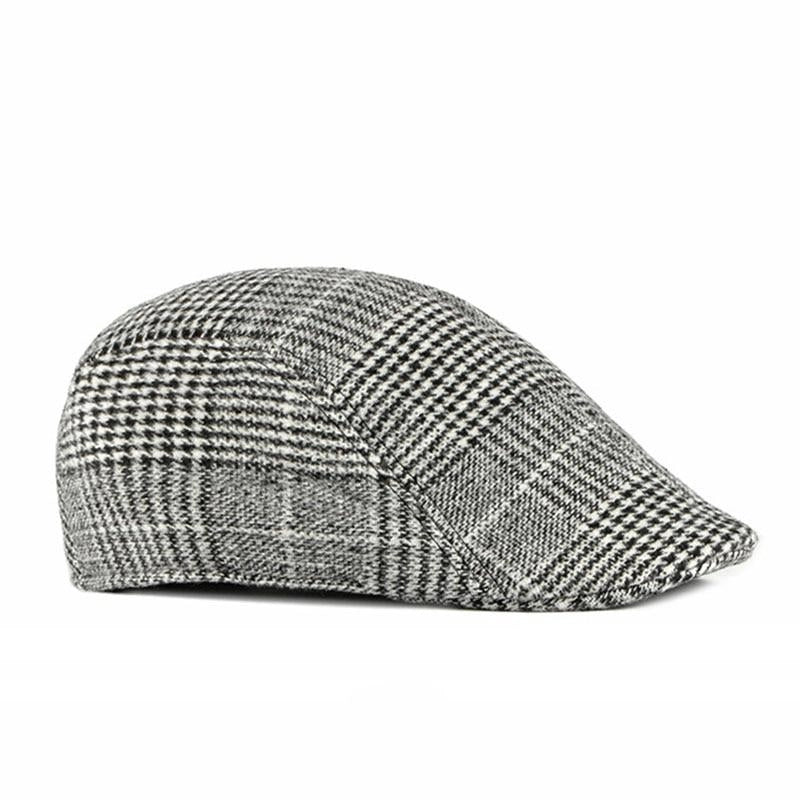 Casquette Plate en Coton - Grisaille 3