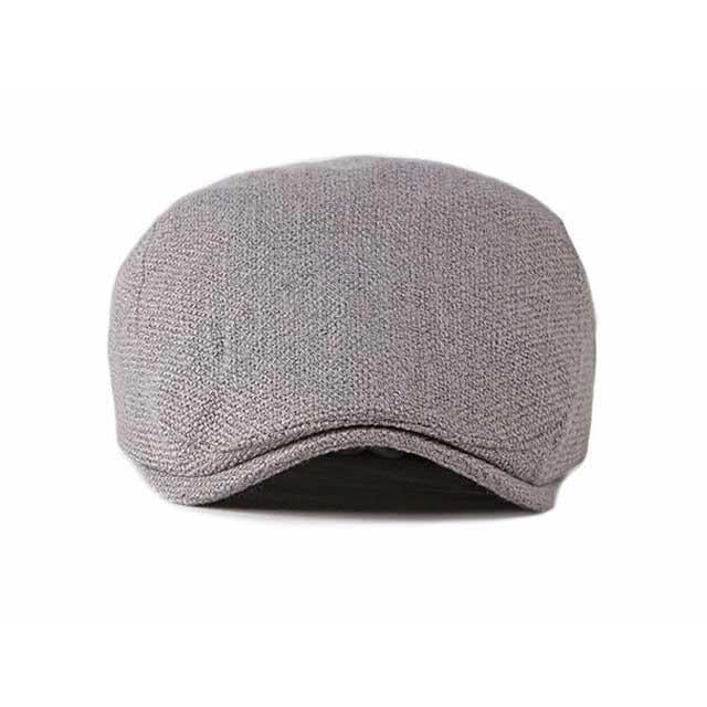 Casquette Plate en Coton - Grisam 2