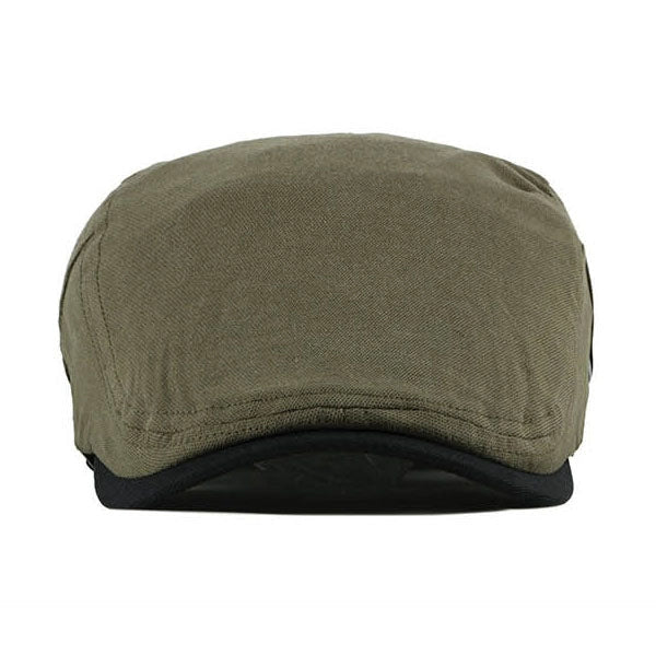 Casquette Plate en Coton - Kakiward 2