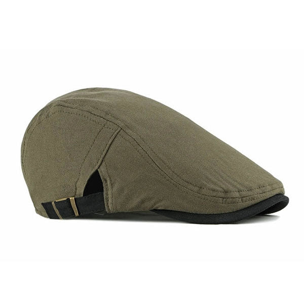Casquette Plate en Coton - Kakiward 3