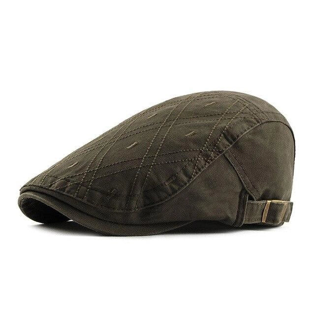Casquette Plate en Coton - Khakimere 1