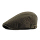 Casquette Plate en Coton - Khakimere