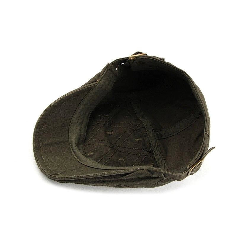 Casquette Plate en Coton - Khakimere 4