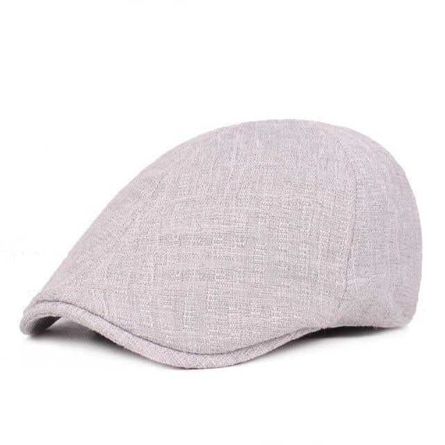 Casquette Plate en Coton Lin - Luminel 1