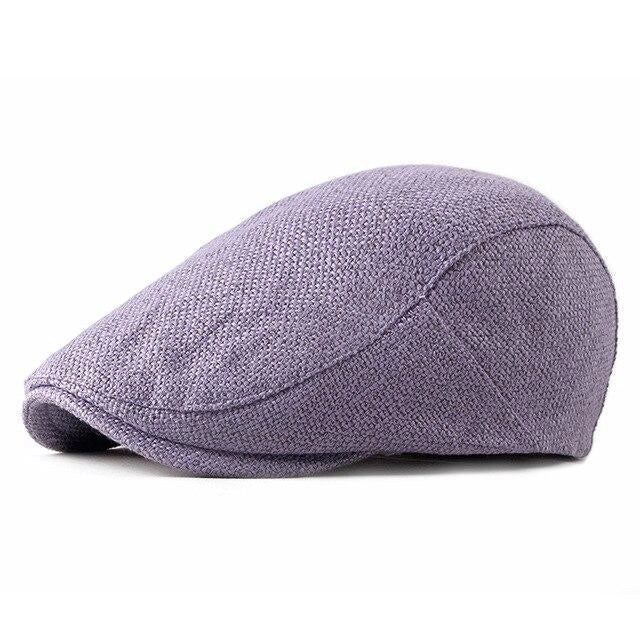 Casquette Plate en Coton - Mauvelune 1