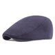 Casquette Plate en Coton - Navycrest