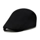 Casquette Plate en Coton Noir - Kirkshade
