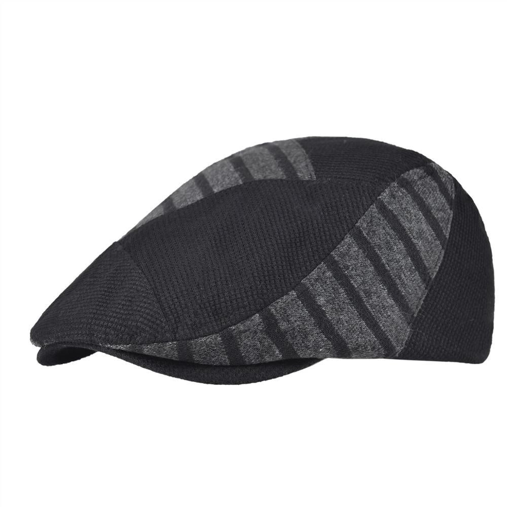 Casquette Plate en Coton Noir - Nyx 1