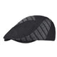 Casquette Plate en Coton Noir - Nyx