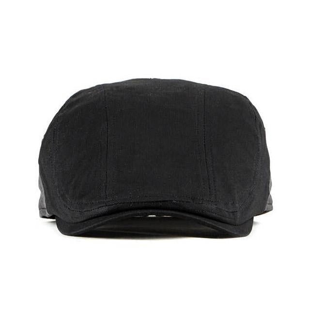 Casquette Plate en Coton - Obsidian 2