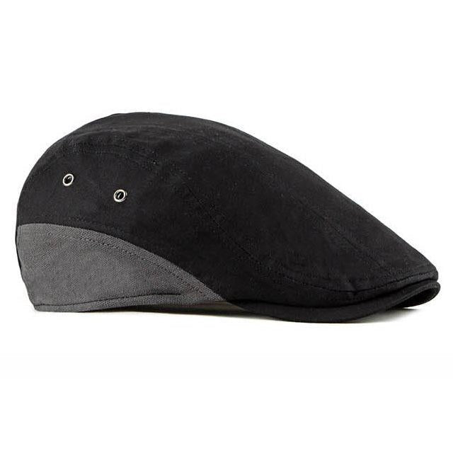 Casquette Plate en Coton - Obsidian 3