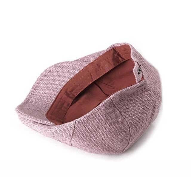 Casquette Plate en Coton - Roseraie 4