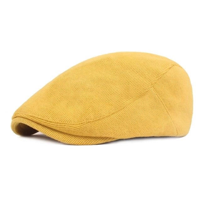 Casquette Plate en Coton - Soleil 1