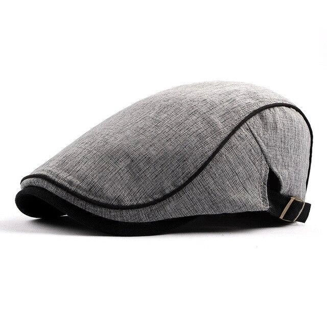 Casquette Plate en Coton Vintage - Brumelune 1