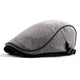Casquette Plate en Coton Vintage - Brumelune