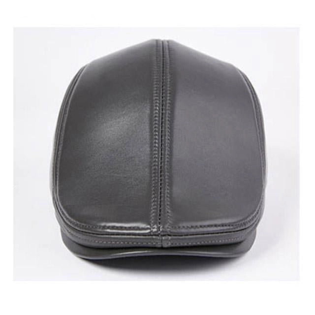 Casquette Plate en Cuir - Basildon 2