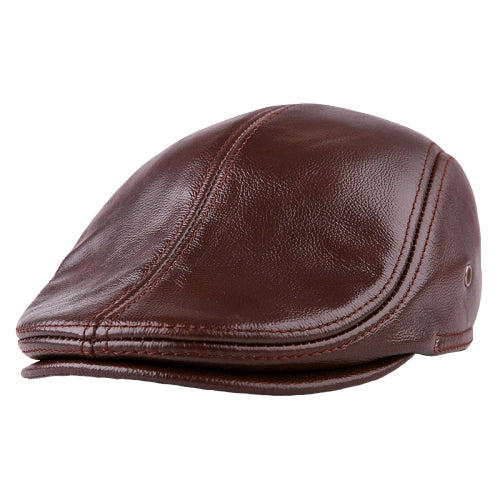 Casquette Plate en Cuir - Rubigarn 1