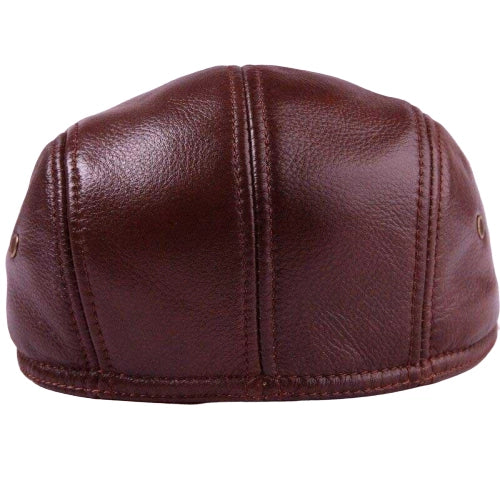 Casquette Plate en Cuir - Rubigarn 3
