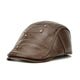 Casquette Plate en Cuir - Scone