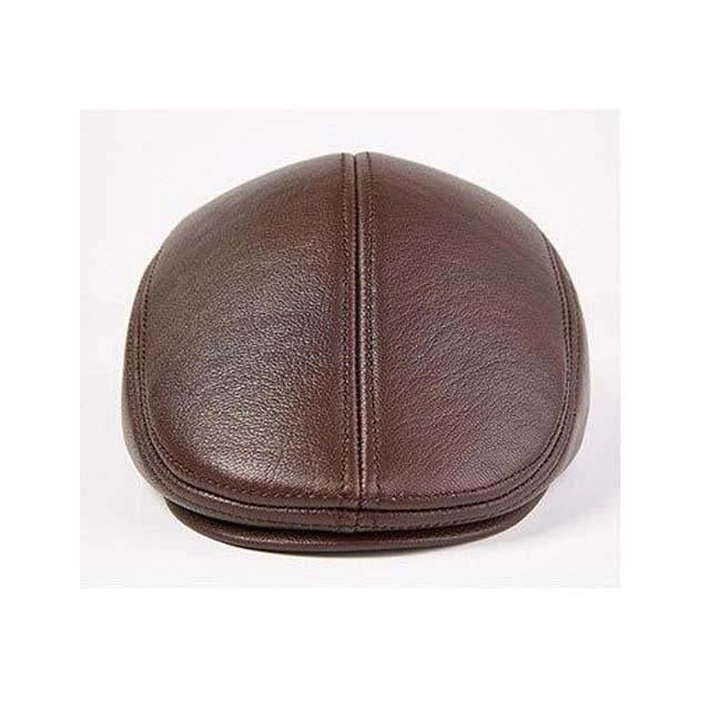 Casquette Plate en Cuir - Sellwyn 2