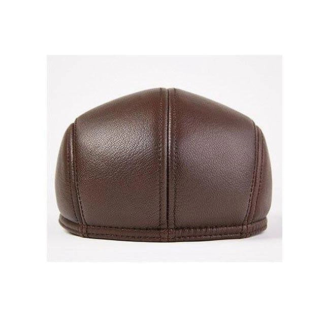 Casquette Plate en Cuir - Sellwyn 3
