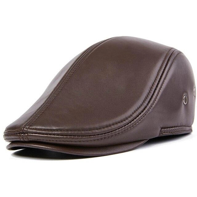 Casquette Plate en Cuir - Tanner 1