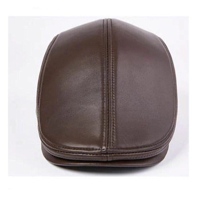 Casquette Plate en Cuir - Tanner 3