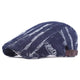 Casquette Plate en Denim - Indigowick