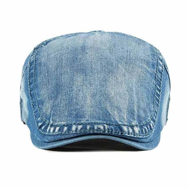 Casquette Plate en Denim - Runcorn 2