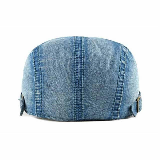 Casquette Plate en Denim - Runcorn 4