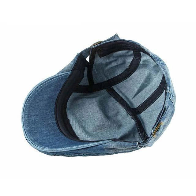 Casquette Plate en Denim - Runcorn 5
